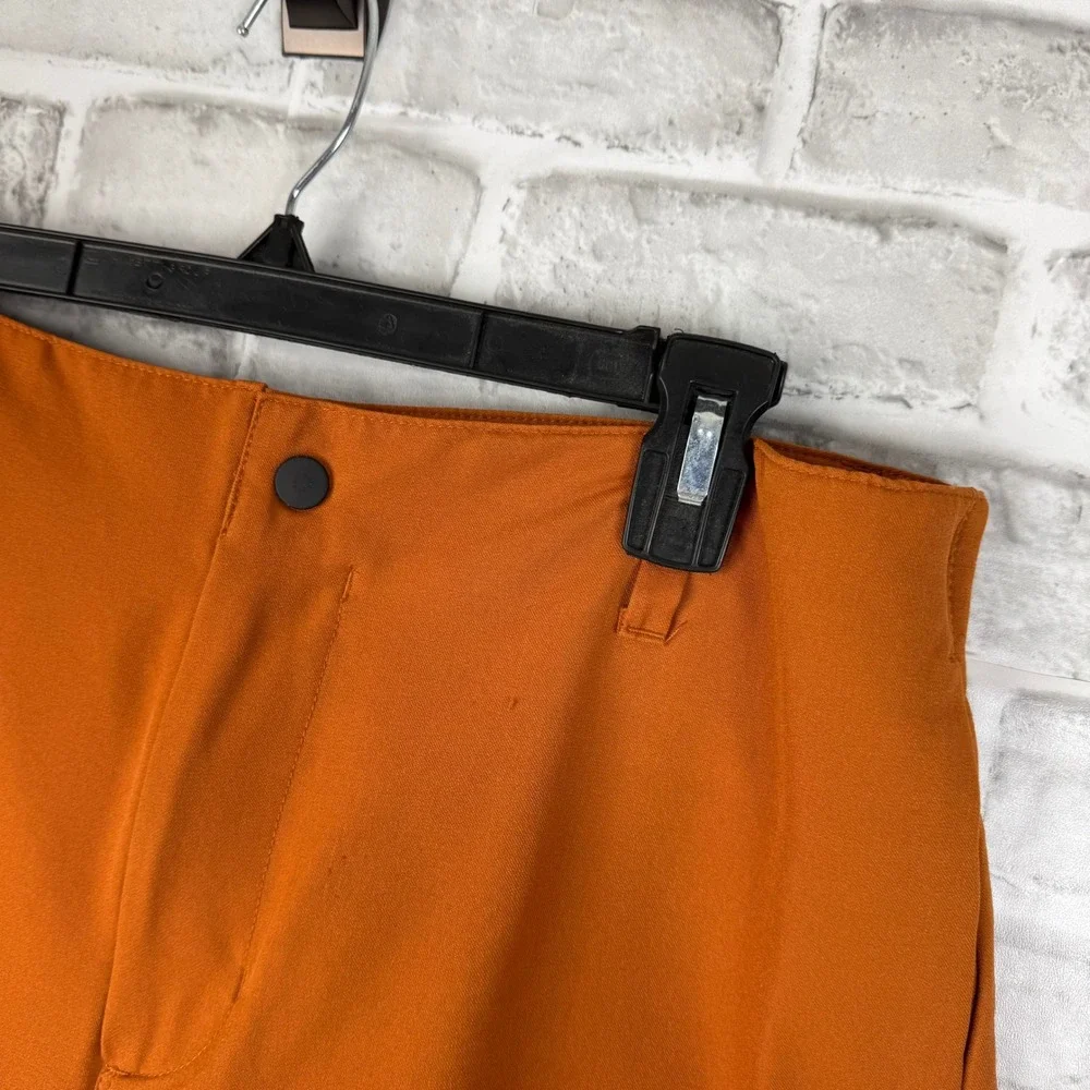 The North Face Mens NF0A5J7Z Climbing Hiking Project Pants Rust Orange 34 x 32